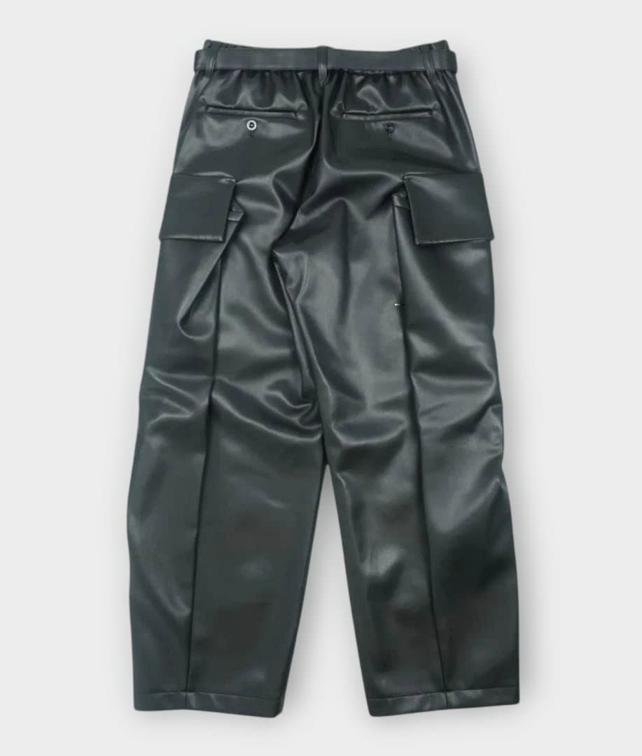 入手困難★sacaiサカイ★11万Faux Leather Pants 2