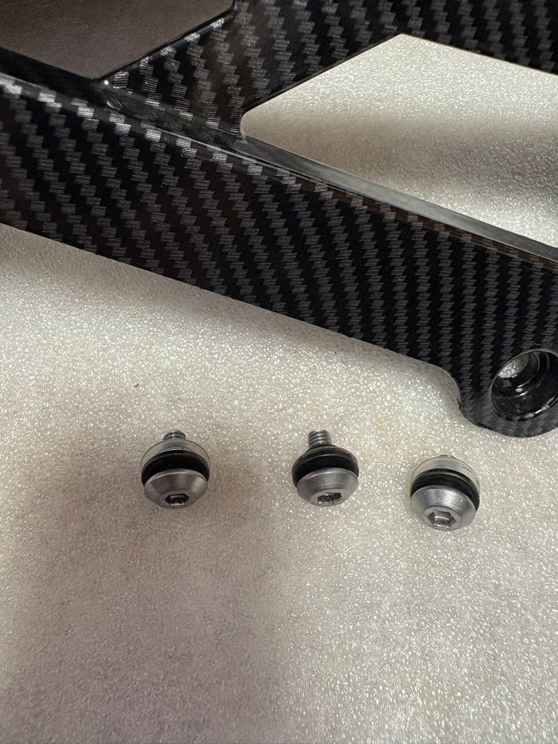 カーボン調リアフェンダー(ZX4RRに取付)