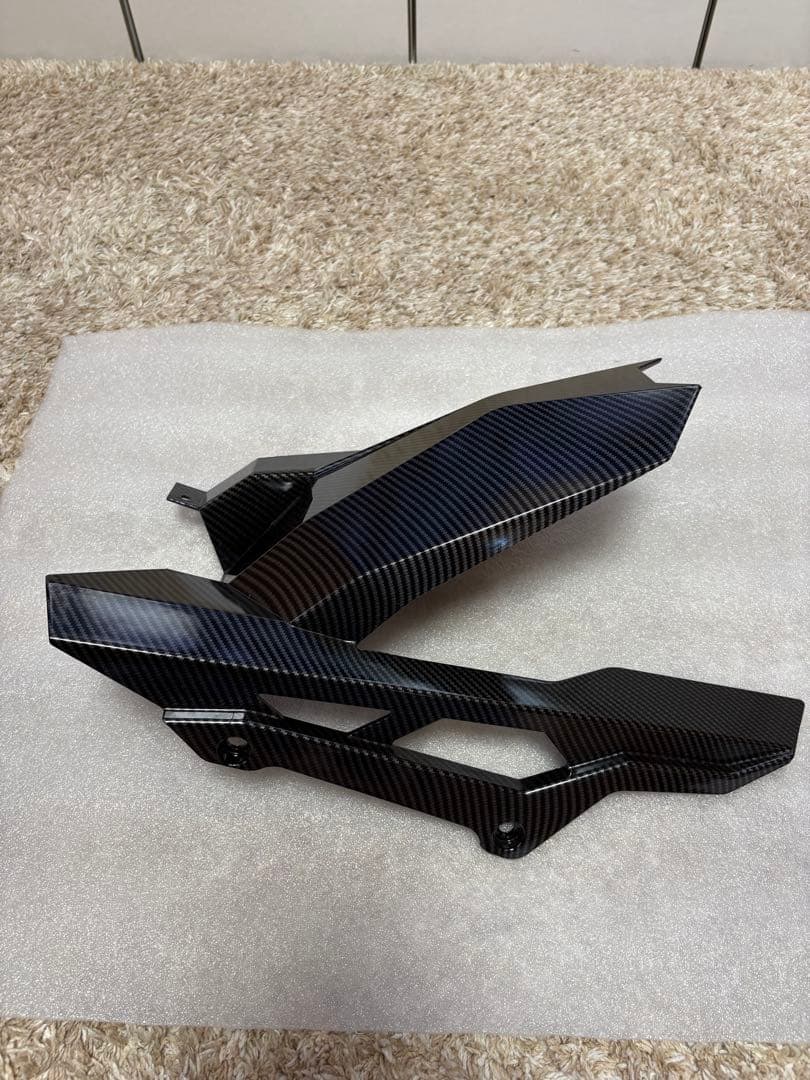 カーボン調リアフェンダー(ZX4RRに取付)