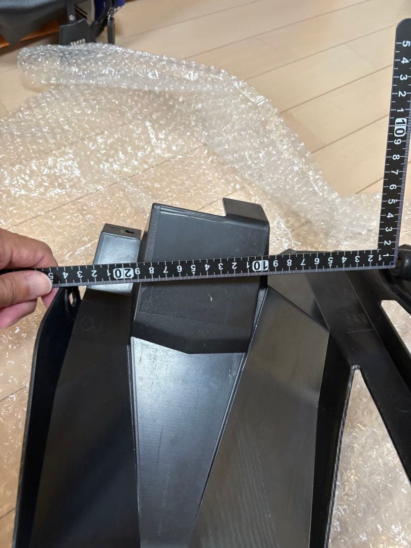 カーボン調リアフェンダー(ZX4RRに取付)