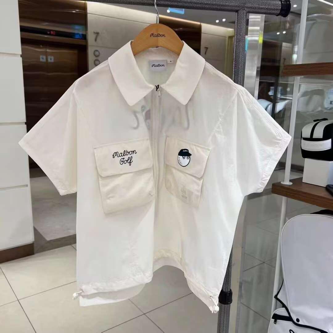即発送Malbon 新作 マルボンゴルフ レディース ポロシャツ ゴルフ人気