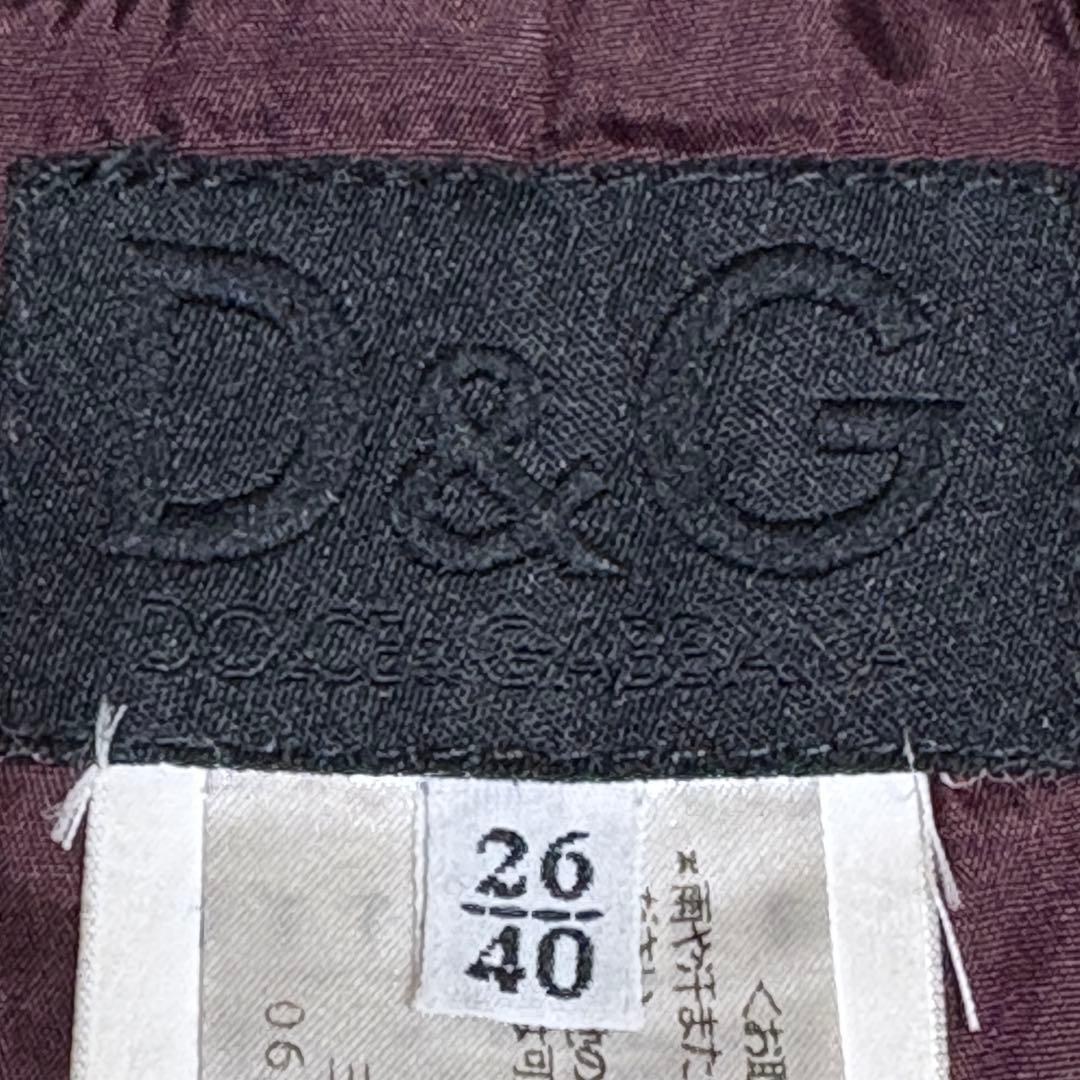 美品✨D&G ドルチェアンドガッパーナ　ロングチェスターコート　比翼仕立て　M