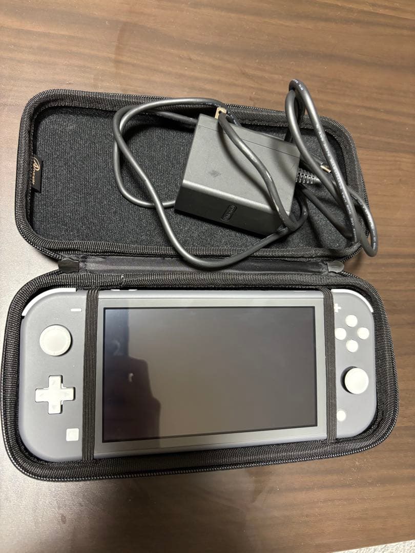 Nintendo Switch Lite グレー 本体と充電器付き