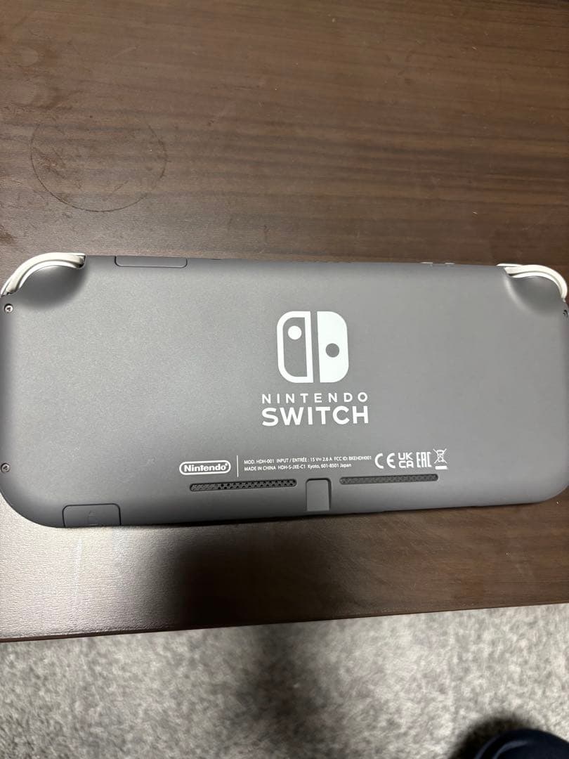 Nintendo Switch Lite グレー 本体と充電器付き