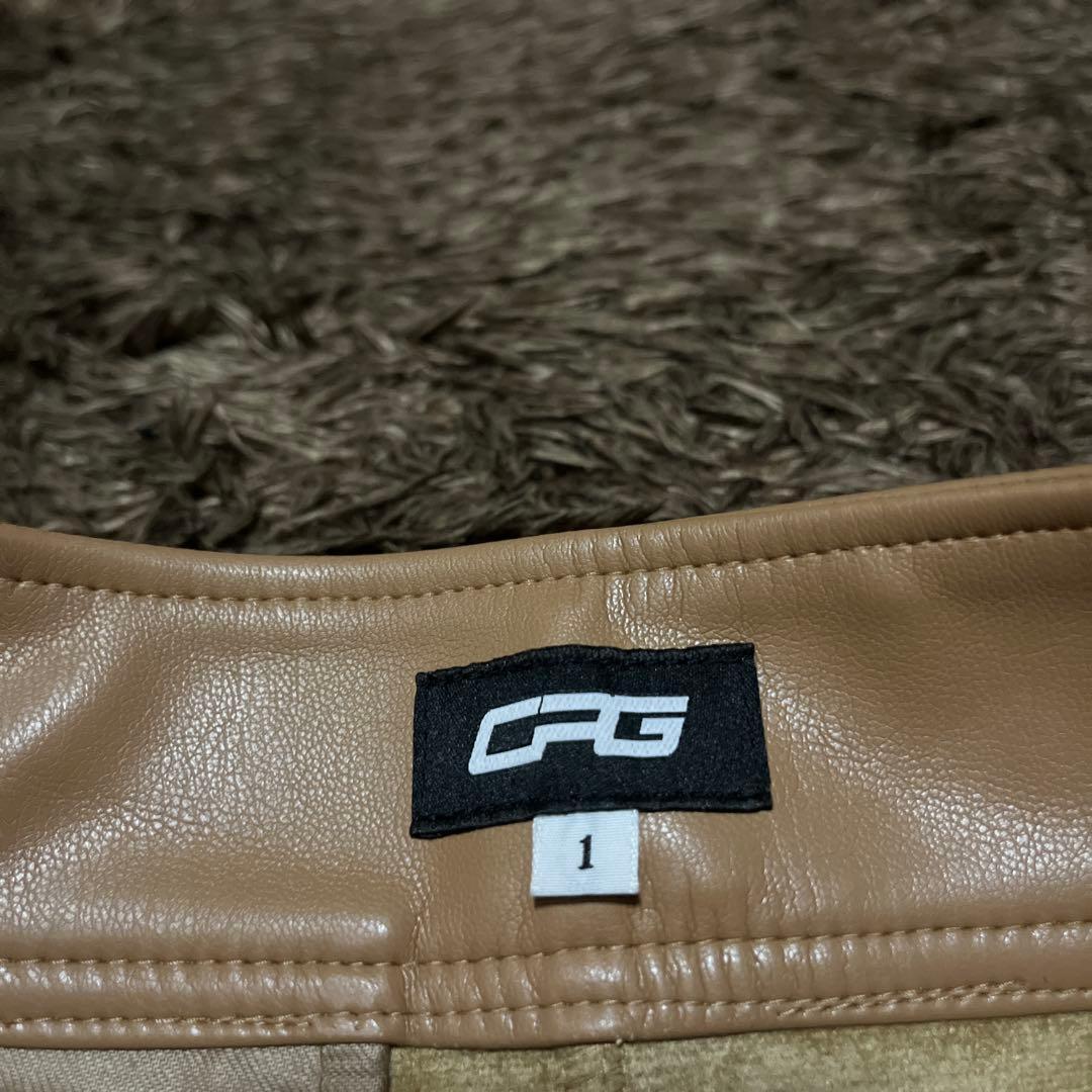 CPG ベージュ ミニスカート サイズ1