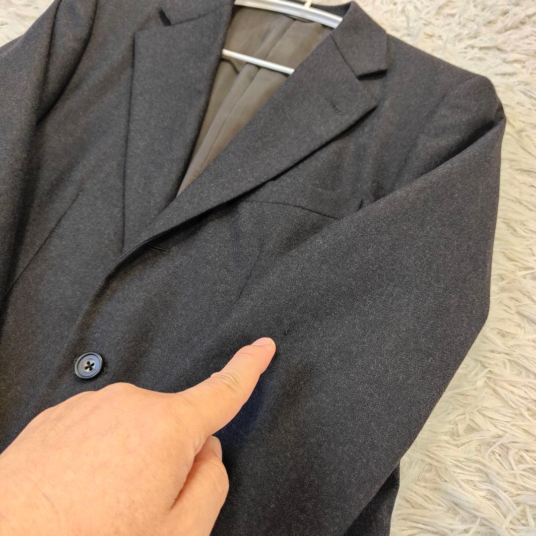 ビームスF リングヂャケット製 ウール スーツ 日本製 グレー