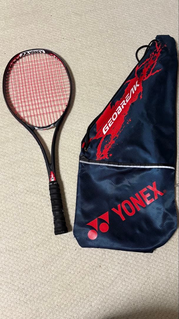 YONEX GEOBREAK 70vs軟式用ラケット ケース付き
