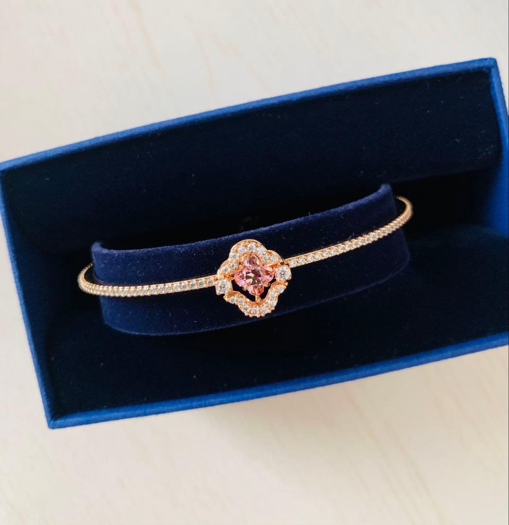 山中　スワロフスキー　Sparkling Dance Unaバングル