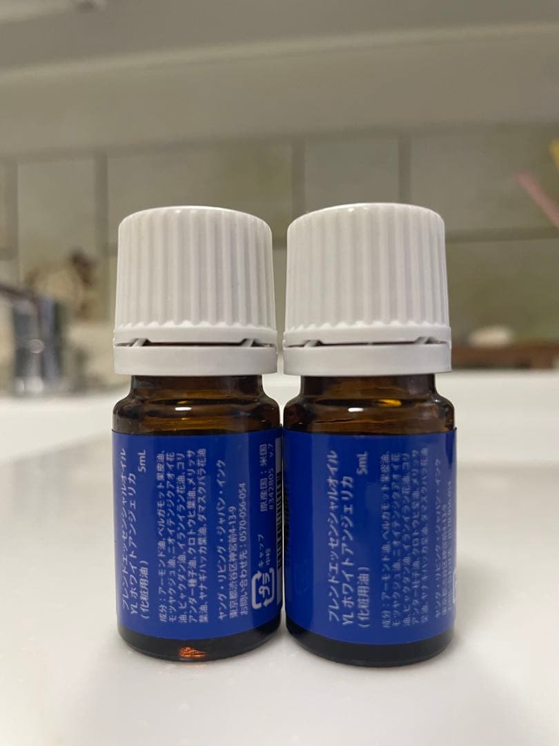 2本セット新品未開封　ホワイトアンジェリカ　ヤングリヴィング　5ml