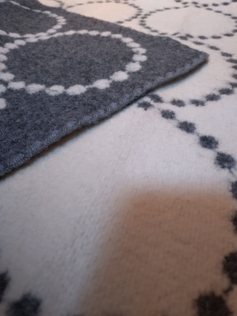 ミナペルホネン　ブランケット　タンバリン グレー