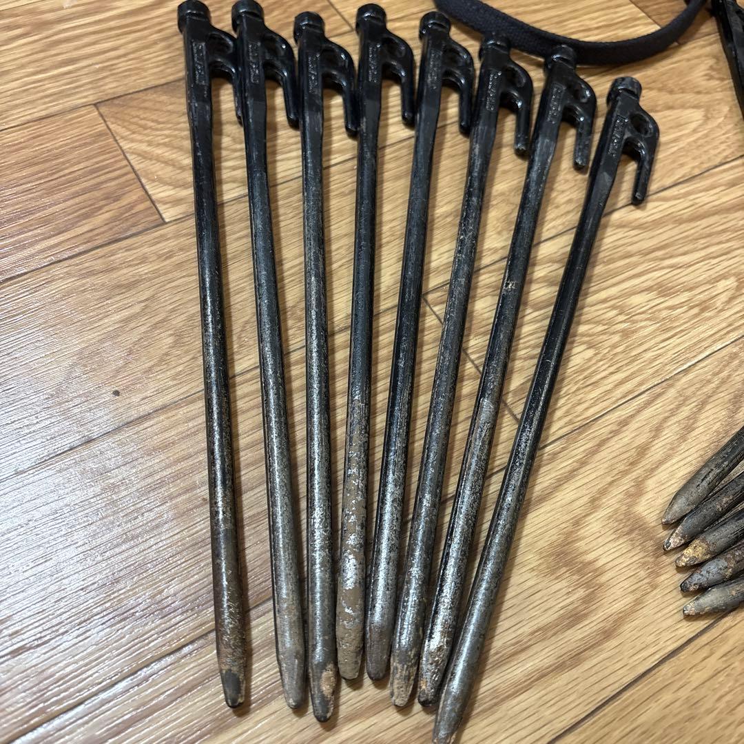 スノーピーク マルチコンテナ&ソリッドステーク30&20 ペグセット