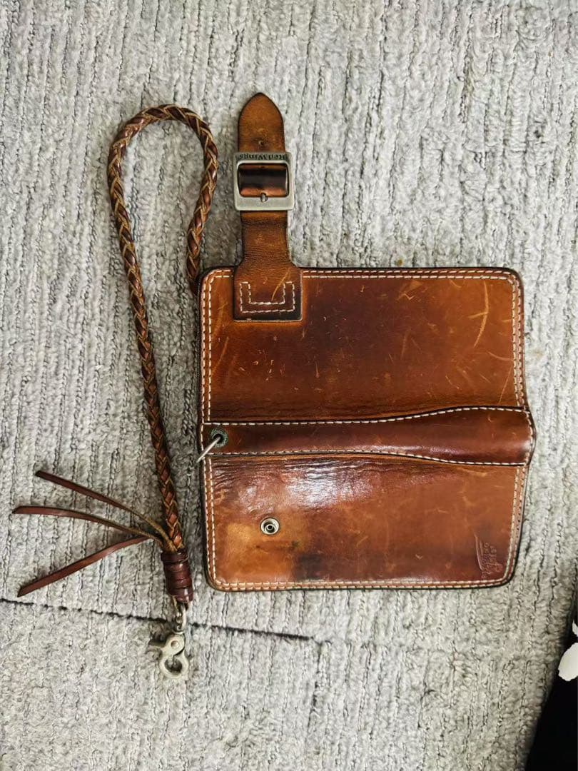 REDWING レザー長財布 ブラウン 本革 本牛革