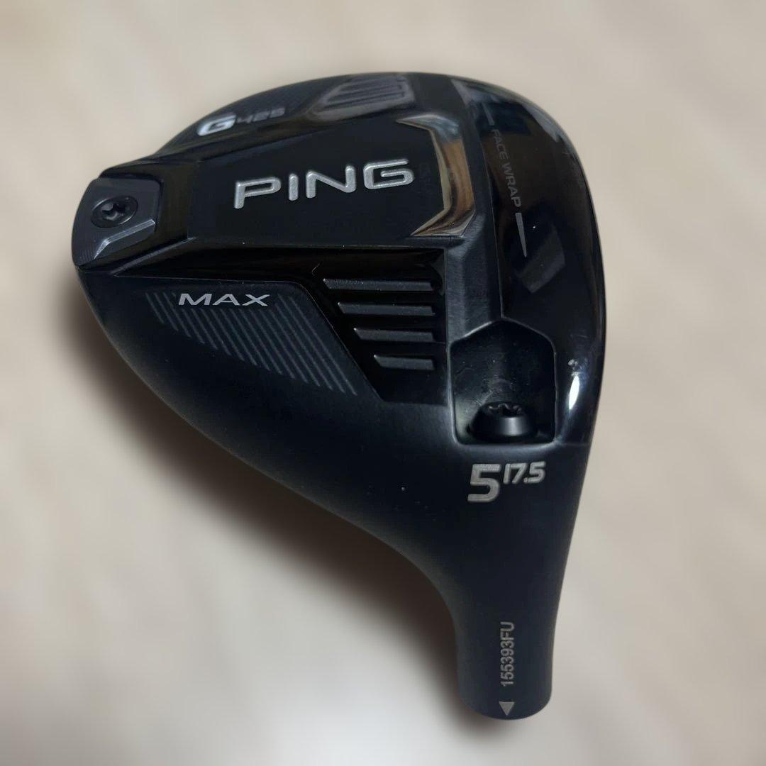 美品　PING G425 MAX フェアウェイウッド 17.5°ヘッドのみ