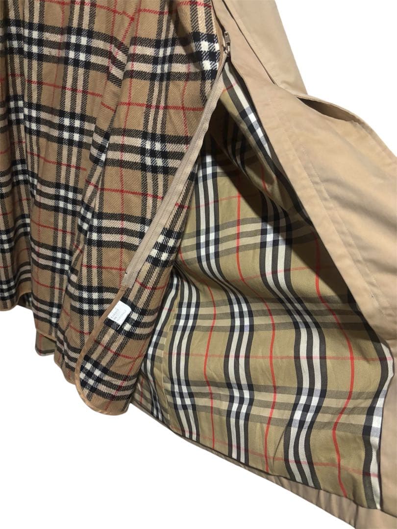 BURBERRY バーバリー トレンチコート ベージュ チェック柄