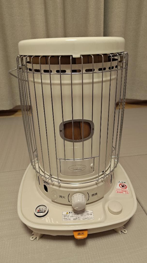 【manmo】CORONA SL-6624 ホワイト 石油ストーブ