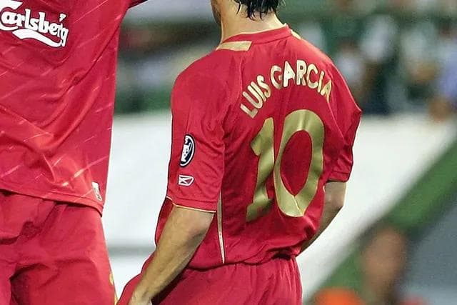 正規品 リバプール 05/06LUIS GARCIA ユニフォーム CL仕様