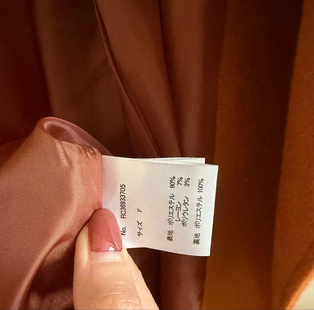 RANCLIC テラコッタ　ロングコート