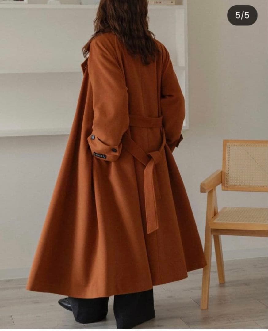 RANCLIC テラコッタ　ロングコート