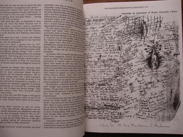 洋書 The Fantastic Worlds of H. P. Lovecraft