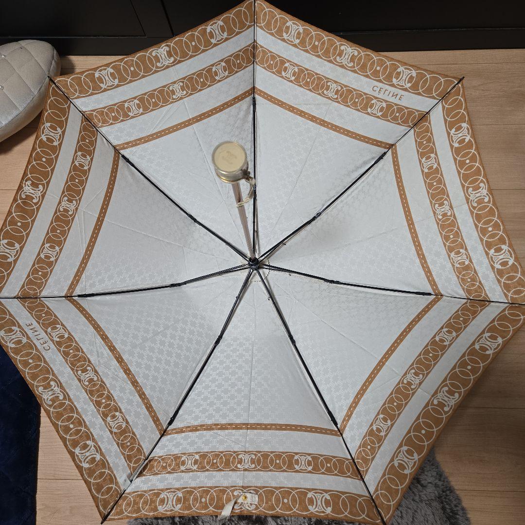 美品 CELINE セリーヌ 折りたたみ傘