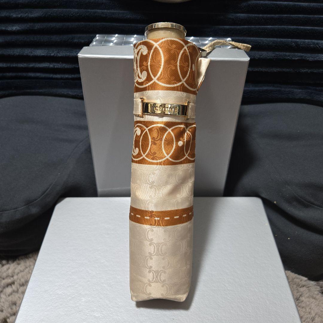 美品 CELINE セリーヌ 折りたたみ傘