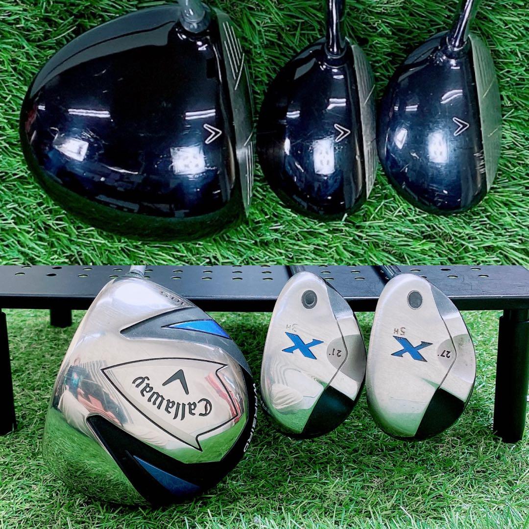 ゴルフクラブ　メンズセット　初心者　キャロウェイ　ウォーバード　N1714