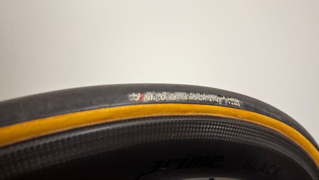 prime BLACK EDITION 50mm ホイールセット　タイヤ付き