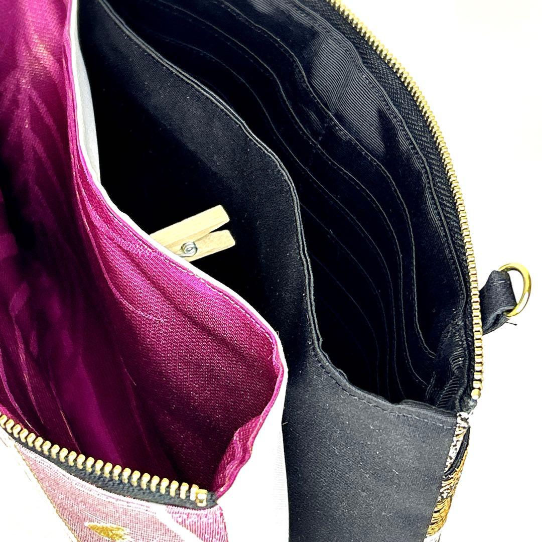 帯リメイク✴︎お財布ポーチ✴︎ミニ財布✴︎桜柄✴︎86