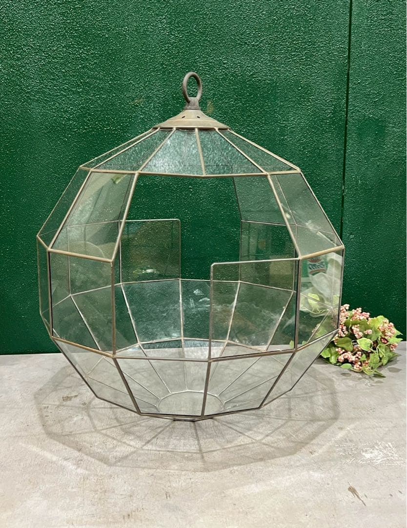 吊り型 テラリウム バンキング インテリア ガラス ショーケース