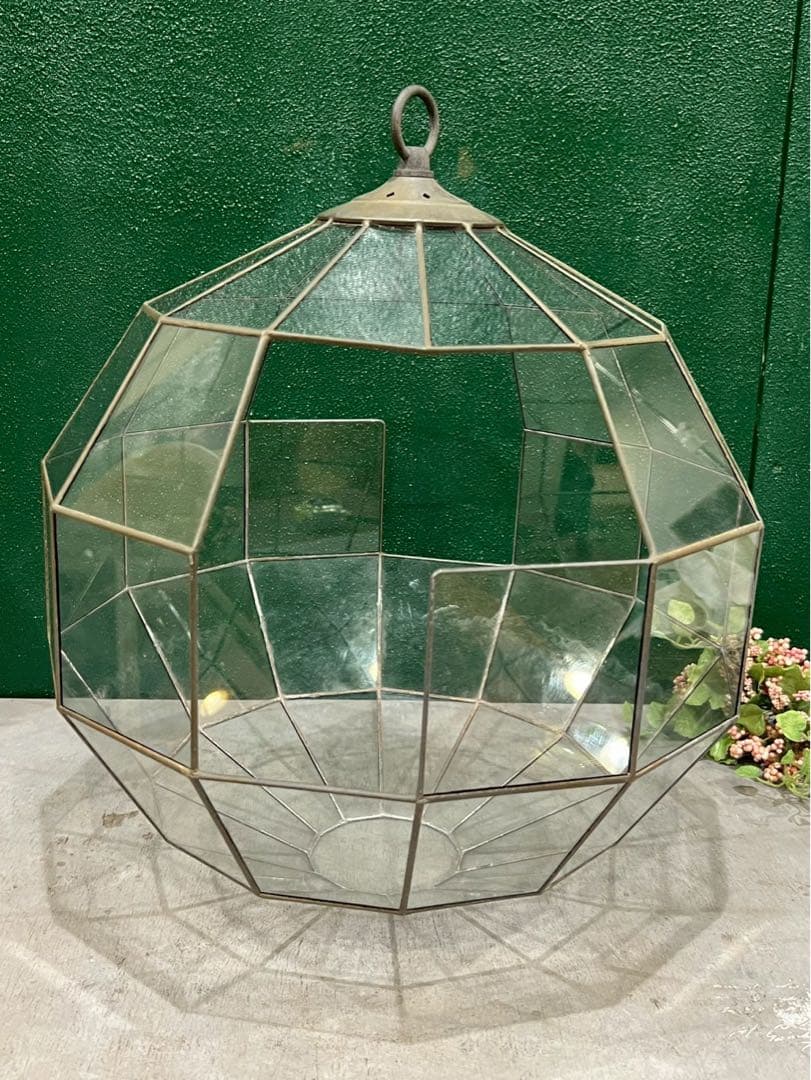 吊り型 テラリウム バンキング インテリア ガラス ショーケース