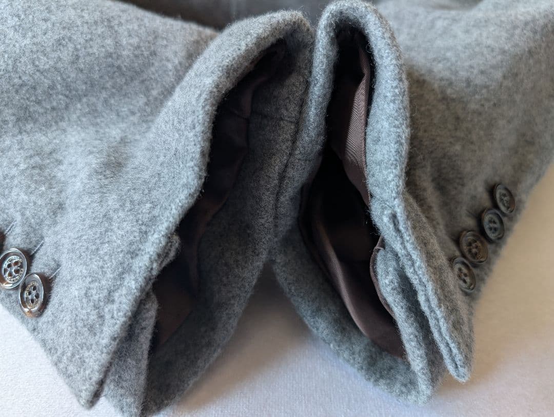 ブルネロクチネリ　カシミアチェスターコート　XS-XXS