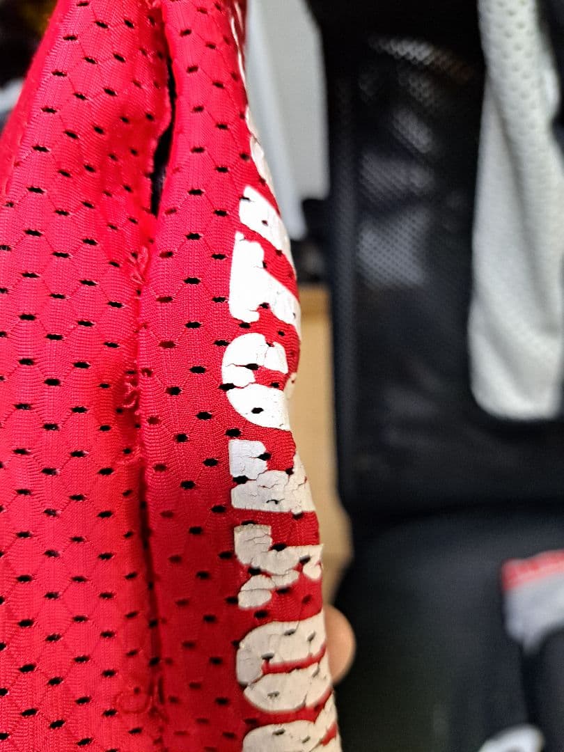 INDUSTY上プロテクター 下ebs Mサイズ 若干腕にほつれあり