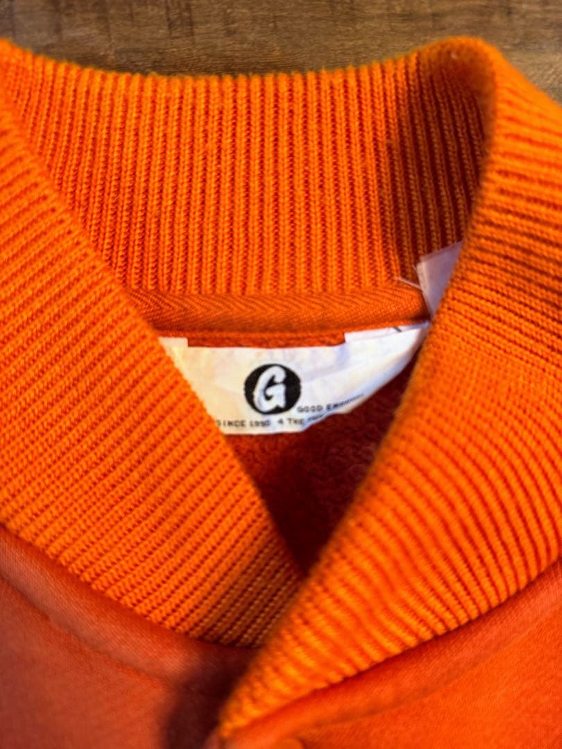 初期 90s GOODENOUGH sweat スタジャン L 最終価格