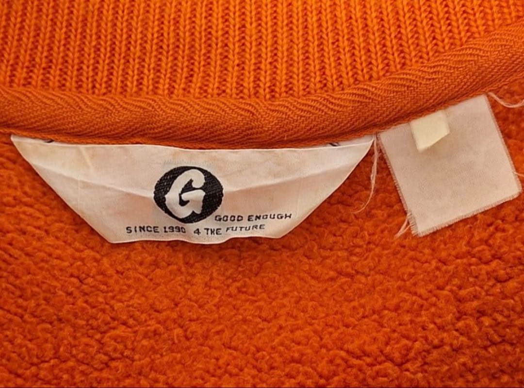 初期 90s GOODENOUGH sweat スタジャン L 最終価格