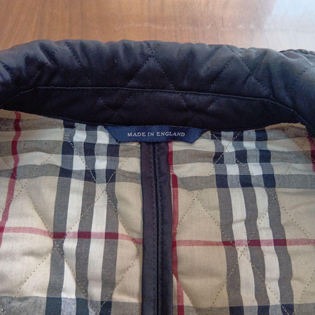 バーバリーキルティング黒ジャケット美品