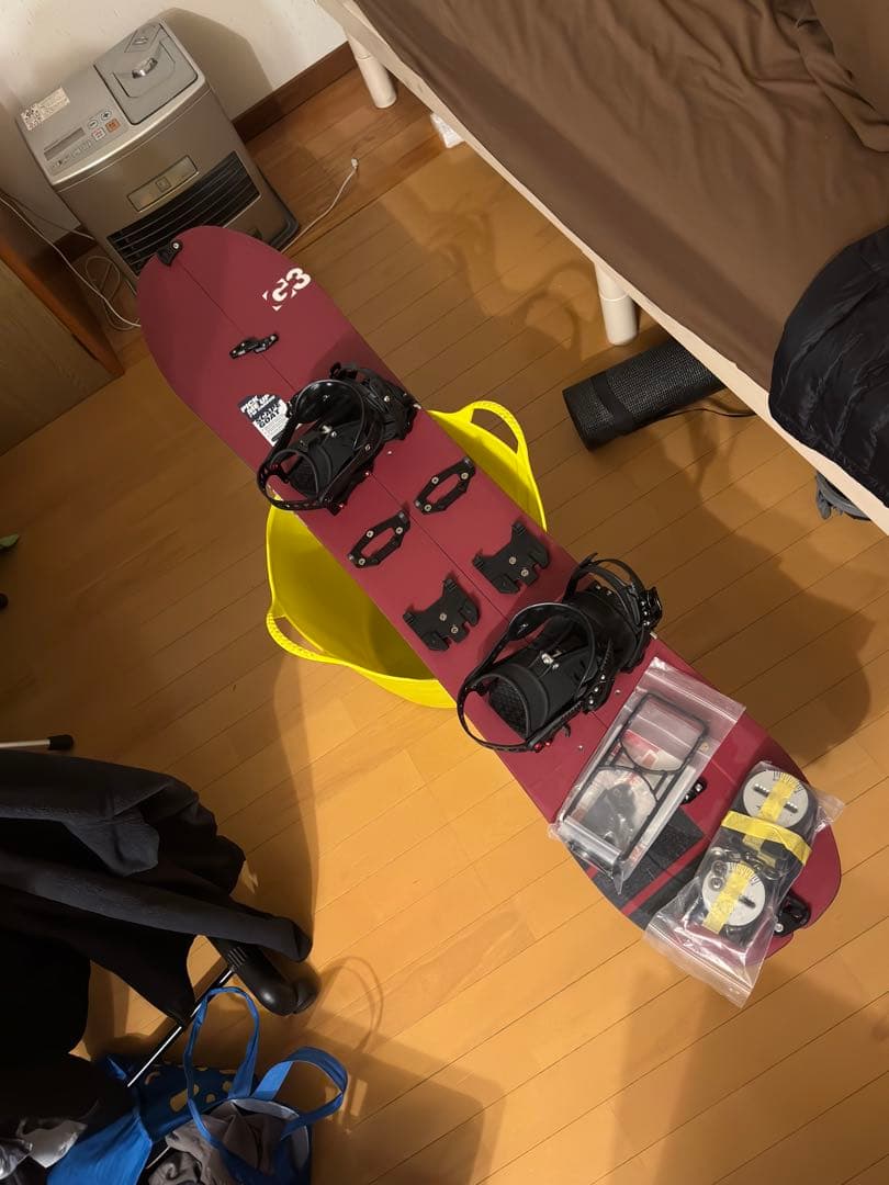 スプリットボード+バイン+スキンシール+その他部品