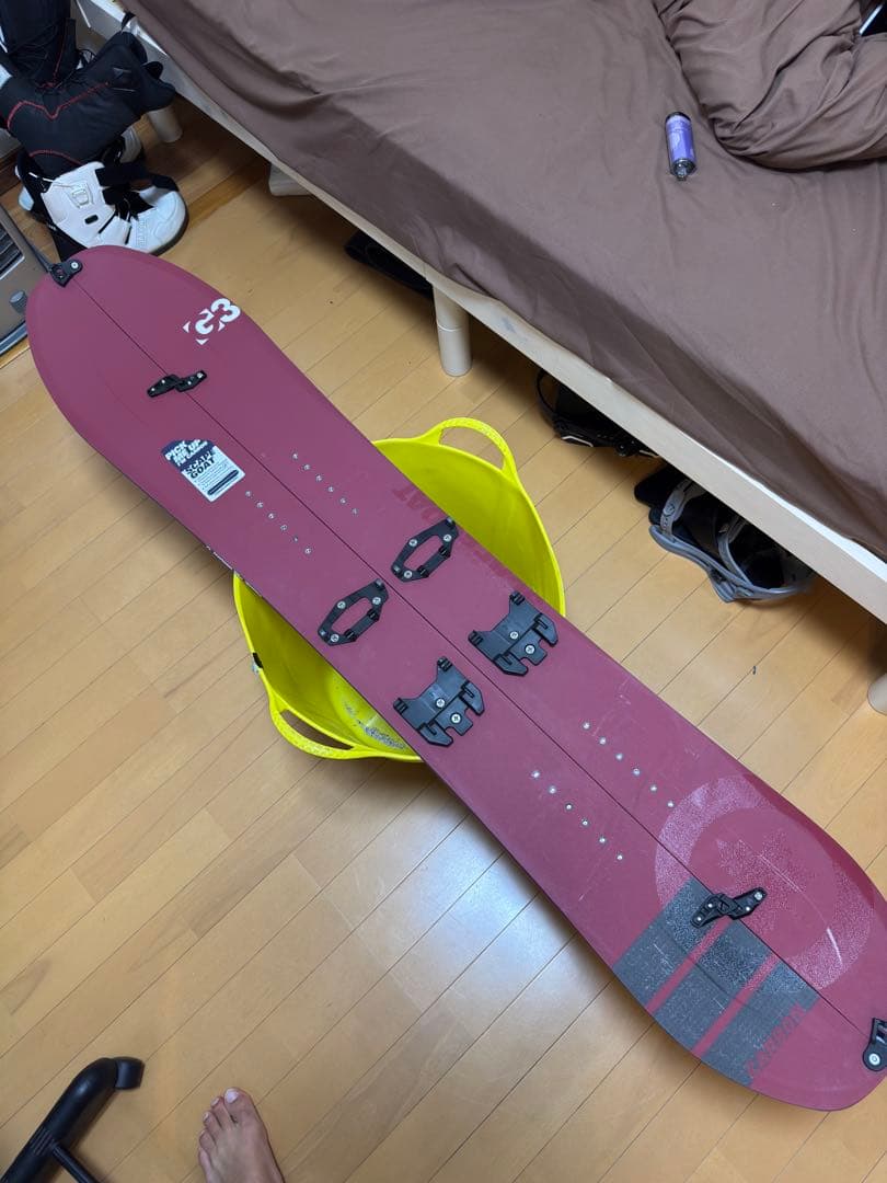 スプリットボード+バイン+スキンシール+その他部品