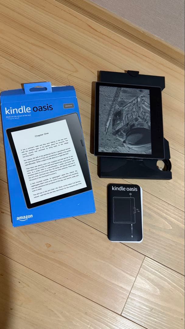 Amazon Kindle Oasis 10 wifi 広告なし 8GB 箱あり