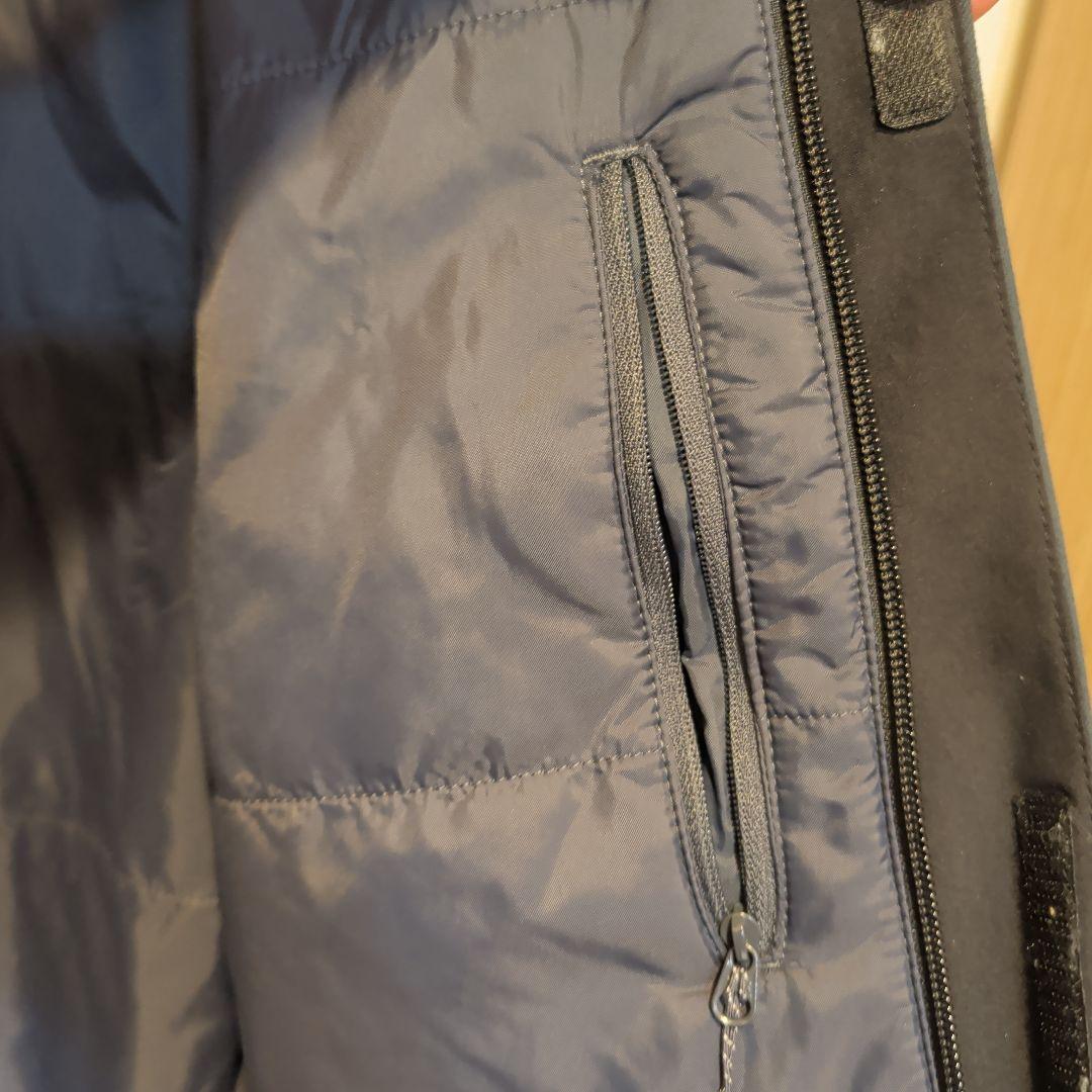 【美品】SALOMON サロモン スキーウェア ジャケット XS グレー/黒