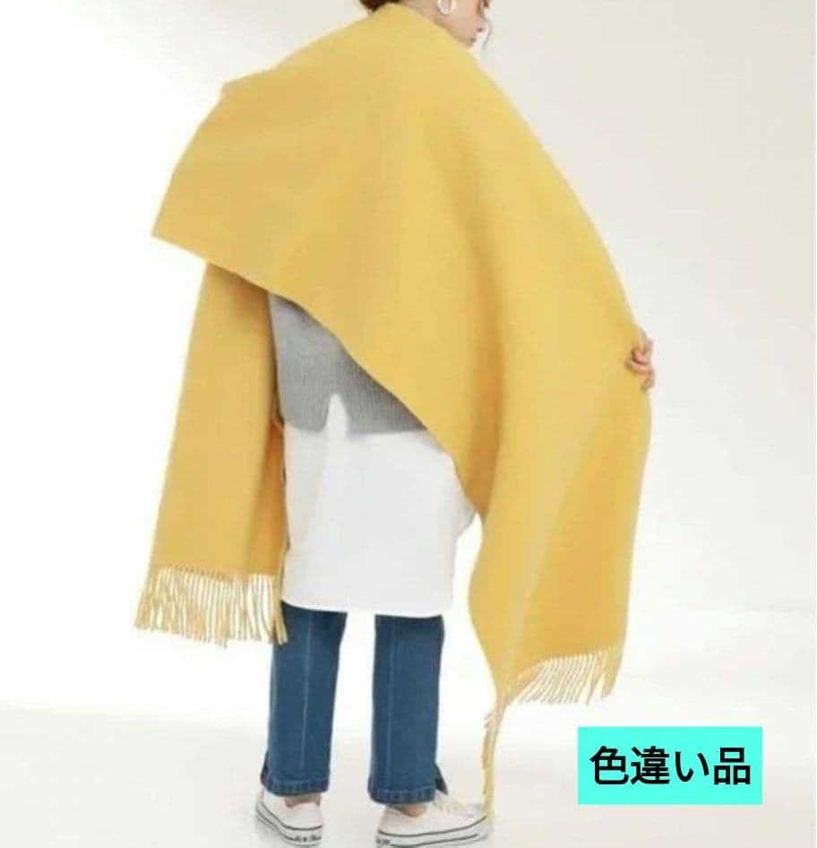 タグ付き未使用品　アソースメレ　ASAUCE MELER　大判ストールマフラー