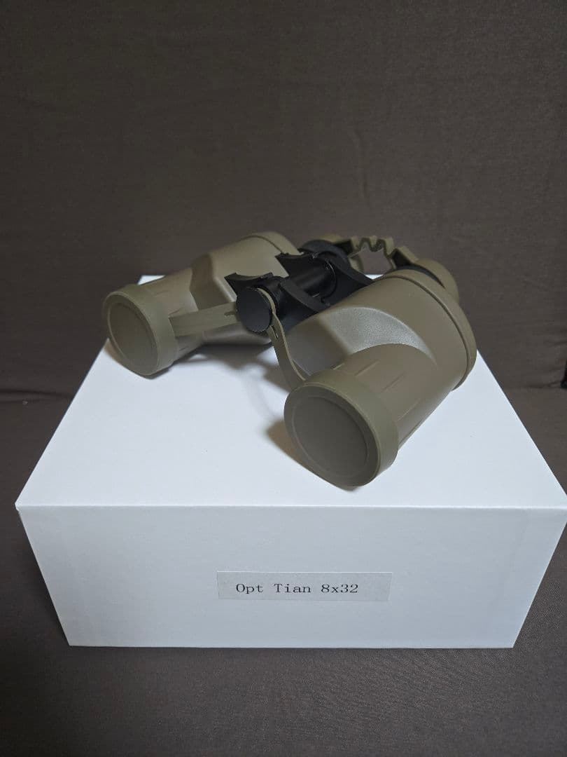 美品 tian 8×32 双眼鏡 実物 装備 ミル入 陸自 シュタイナー