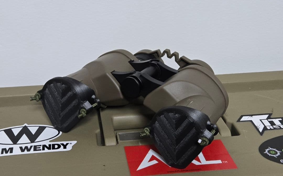 美品 tian 8×32 双眼鏡 実物 装備 ミル入 陸自 シュタイナー