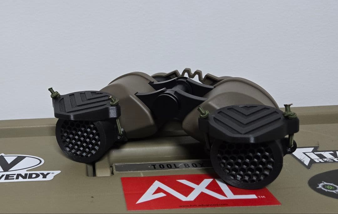 美品 tian 8×32 双眼鏡 実物 装備 ミル入 陸自 シュタイナー