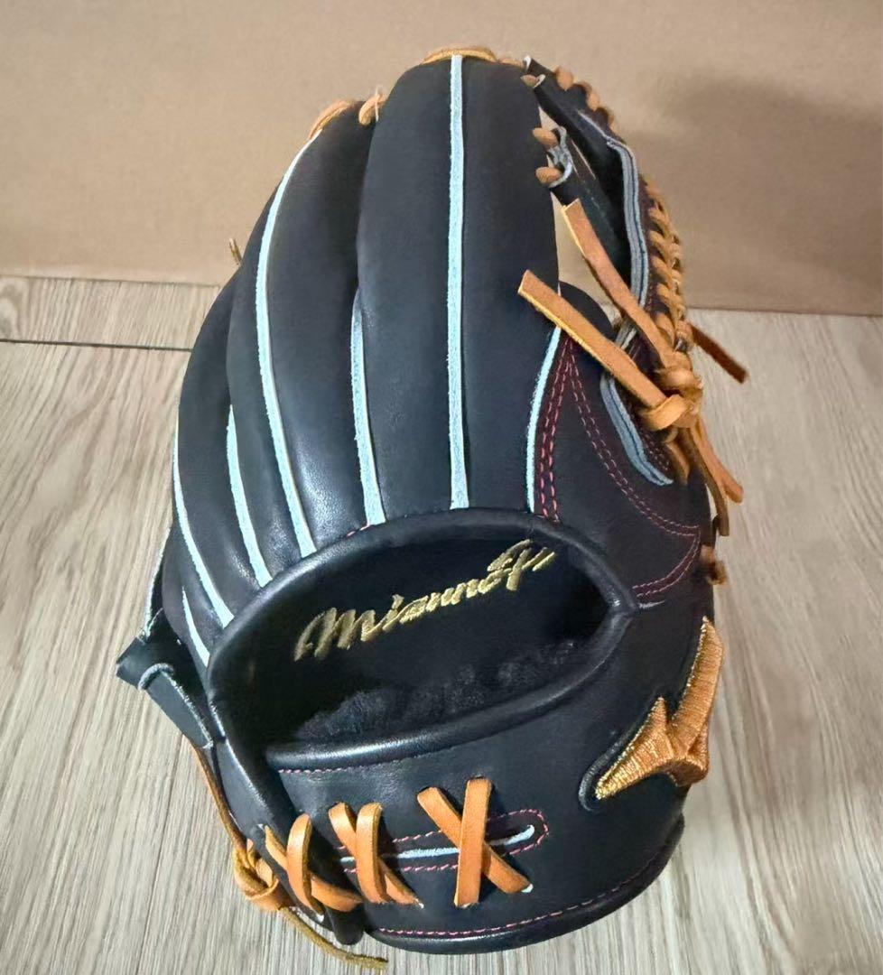 平裏刺繍1円 ミズノプロ 限定 硬式 グローブ グラブ 内野手用 右投げ用 紅林