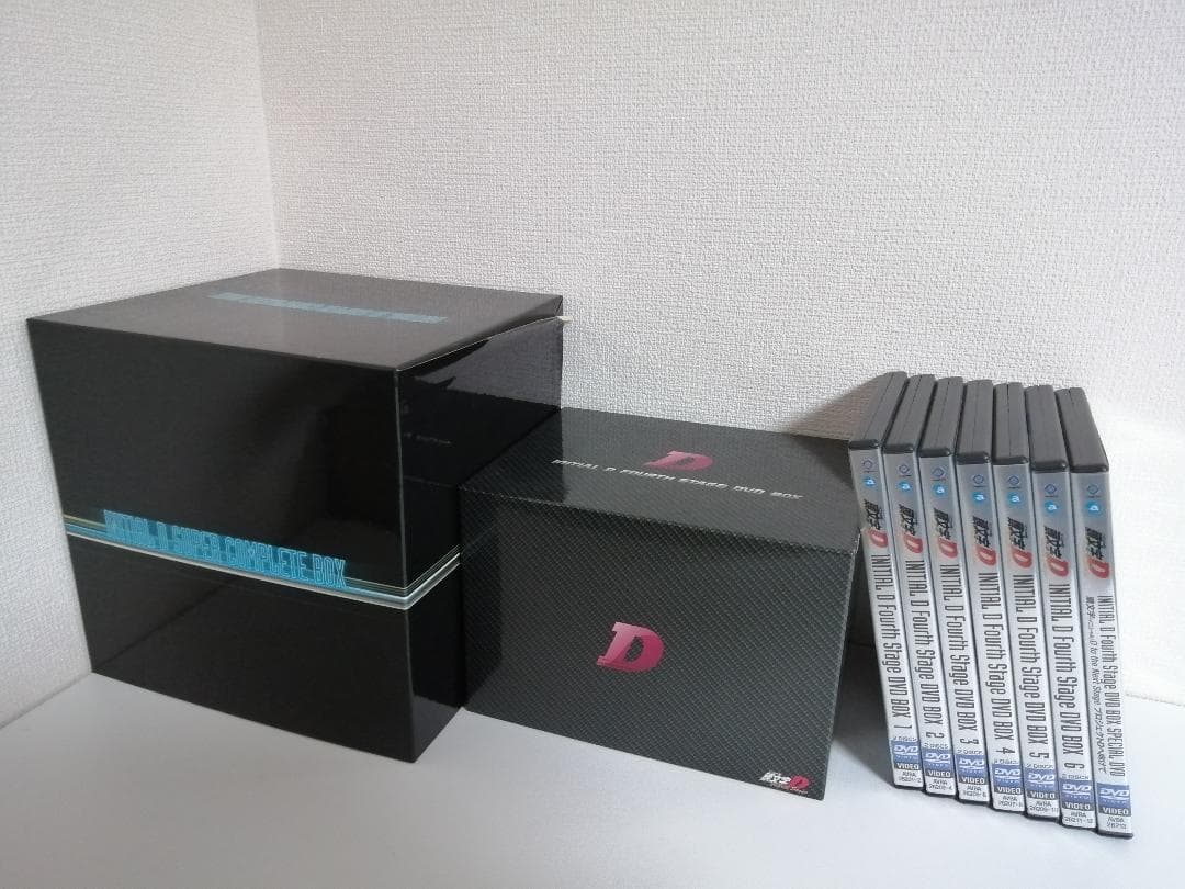 【難有】頭文字 イニシャルD SUPER COMPLETE BOX+Fourth
