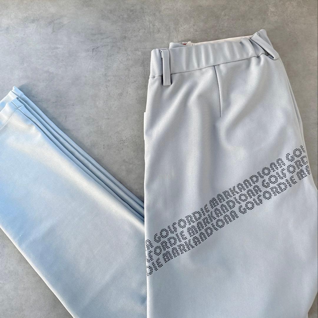 美品 ★ MARK&LONA ジョガーパンツ マーク&ロナ スウェット グレー