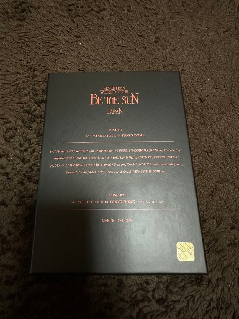 K-POP・アジア SEVENTEENWORLDTOUR BETHESUN JAPAN BluRay