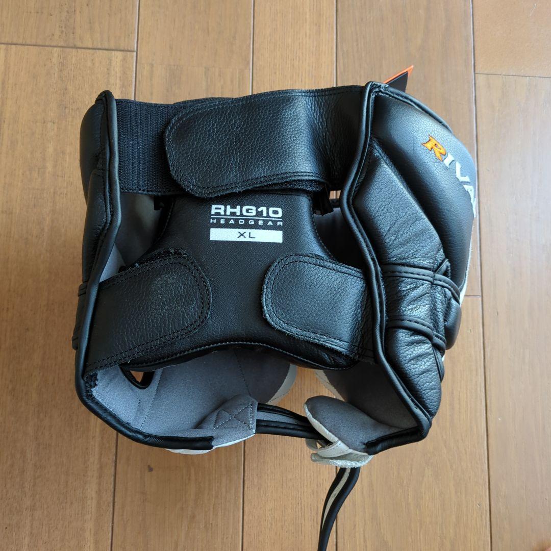 Rival RHG10 ヘッドギア XL ブラック/ホワイト