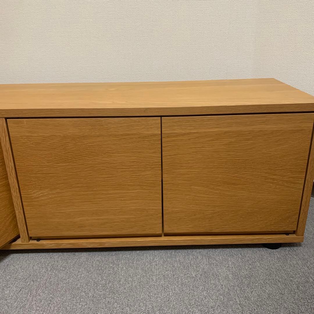 無印良品　スタッキングキャビネット　テレビ台