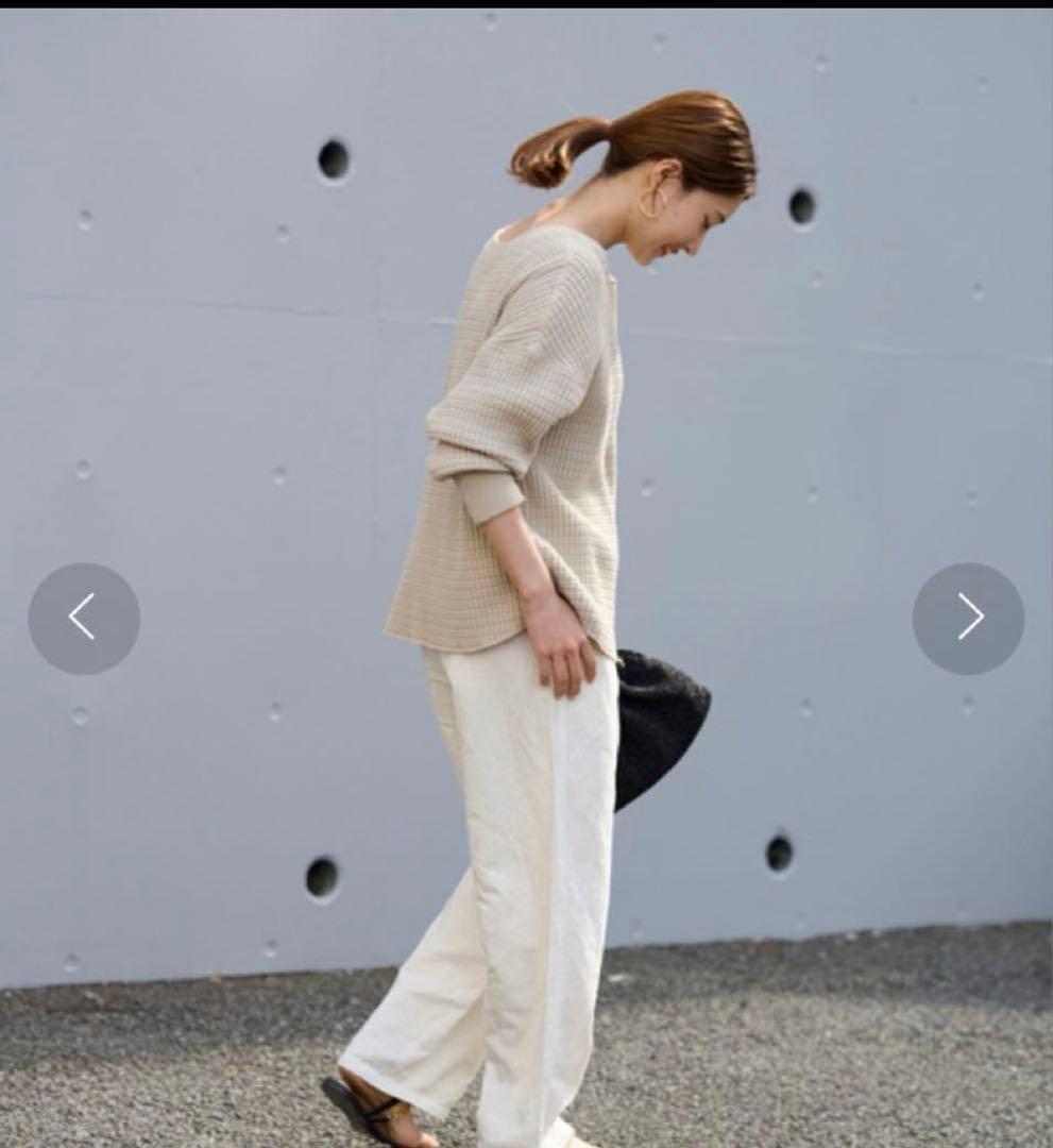 【美品】FRAMeWORK ヘビーワッフル 2WAY プルオーバー